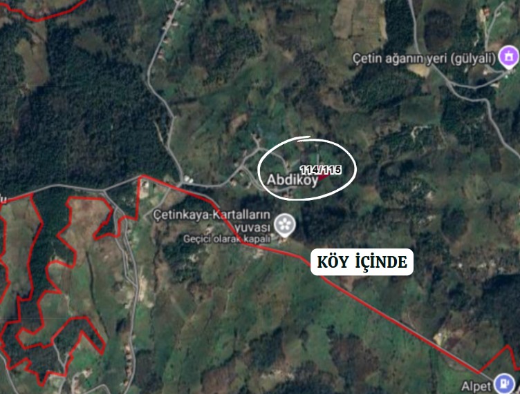ZONGULDAK EREĞLİ ABDİ KÖYÜ’NDE 1.280  M²  FINDIKLIK SATILIKTIR - ZONGULDAK EREĞLİ fotoğraf 5